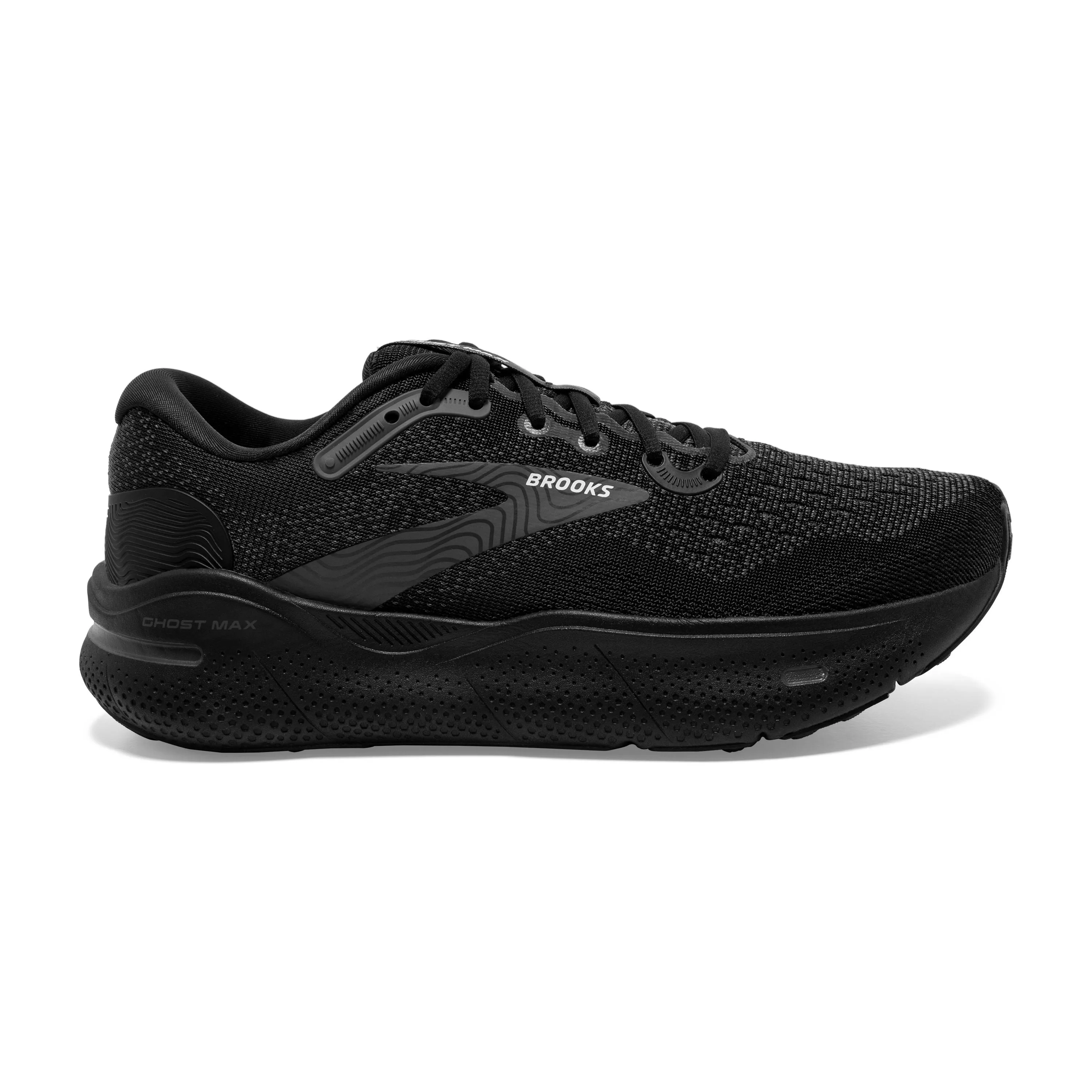 Brooks | Ghost Max | Women's | Black/Black/Ebony