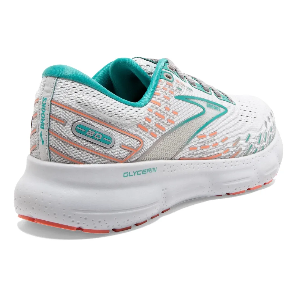 Brooks | Glycerin 20 | Women's | Oyster/Latigo Bay/Coral