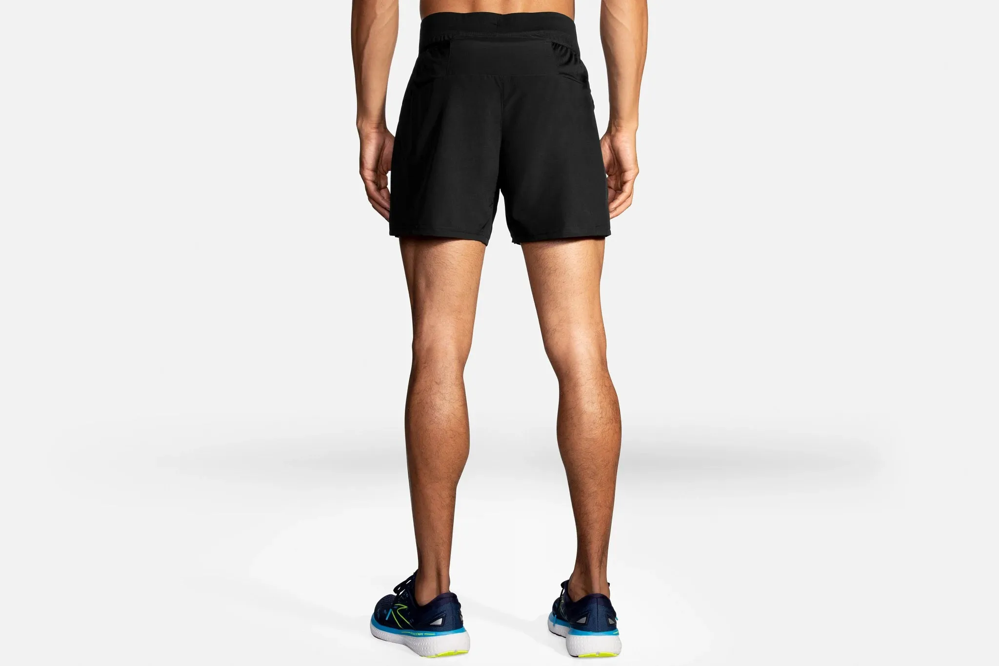 Brooks | Sherpa 5" 2-in-1 Short | Men's | Black