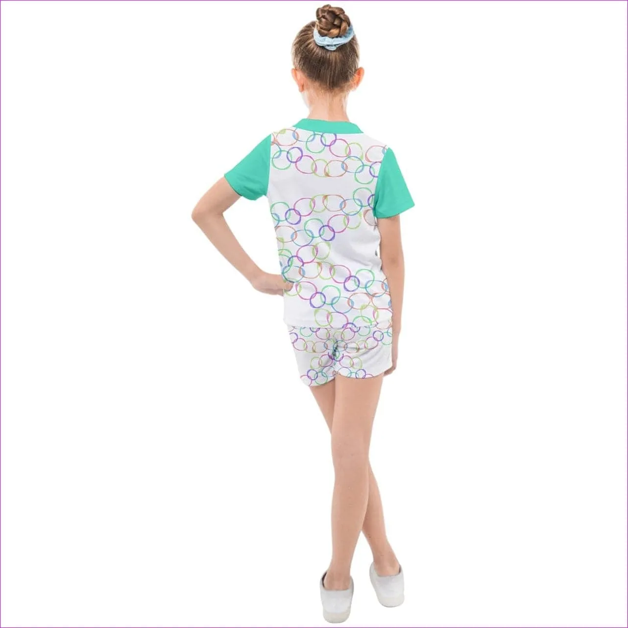 Bubbles Kids Mesh Tee and Short Set