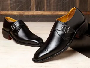 Bxxy's Height Increasing Monk Formal Slip-on Shoes