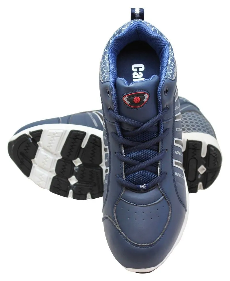 CALDEN Lightweight Blue Elevator Sneakers - Four Inches - K3333