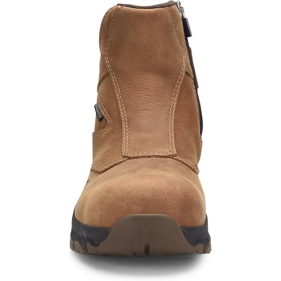 Carolina Men's Subframe 6" WP Side Zip Comp Toe Work Boot -Brown- CA5550