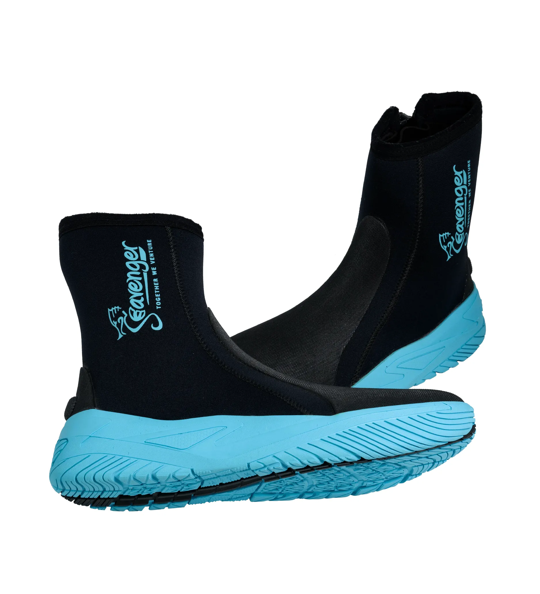 Cayman High Top Water Bootie - Blue