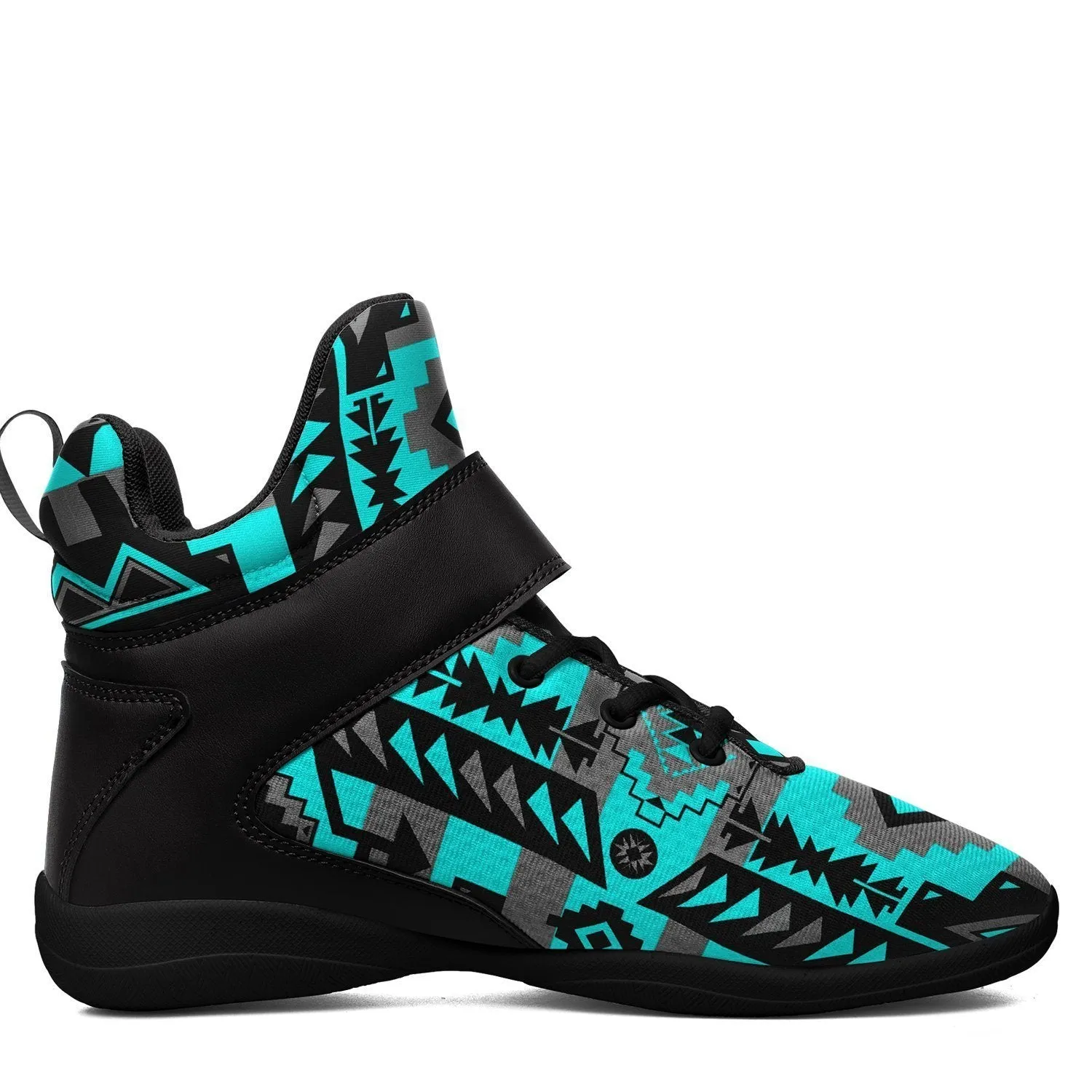 Chiefs Mountain Sky Ipottaa Basketball / Sport High Top Shoes - Black Sole