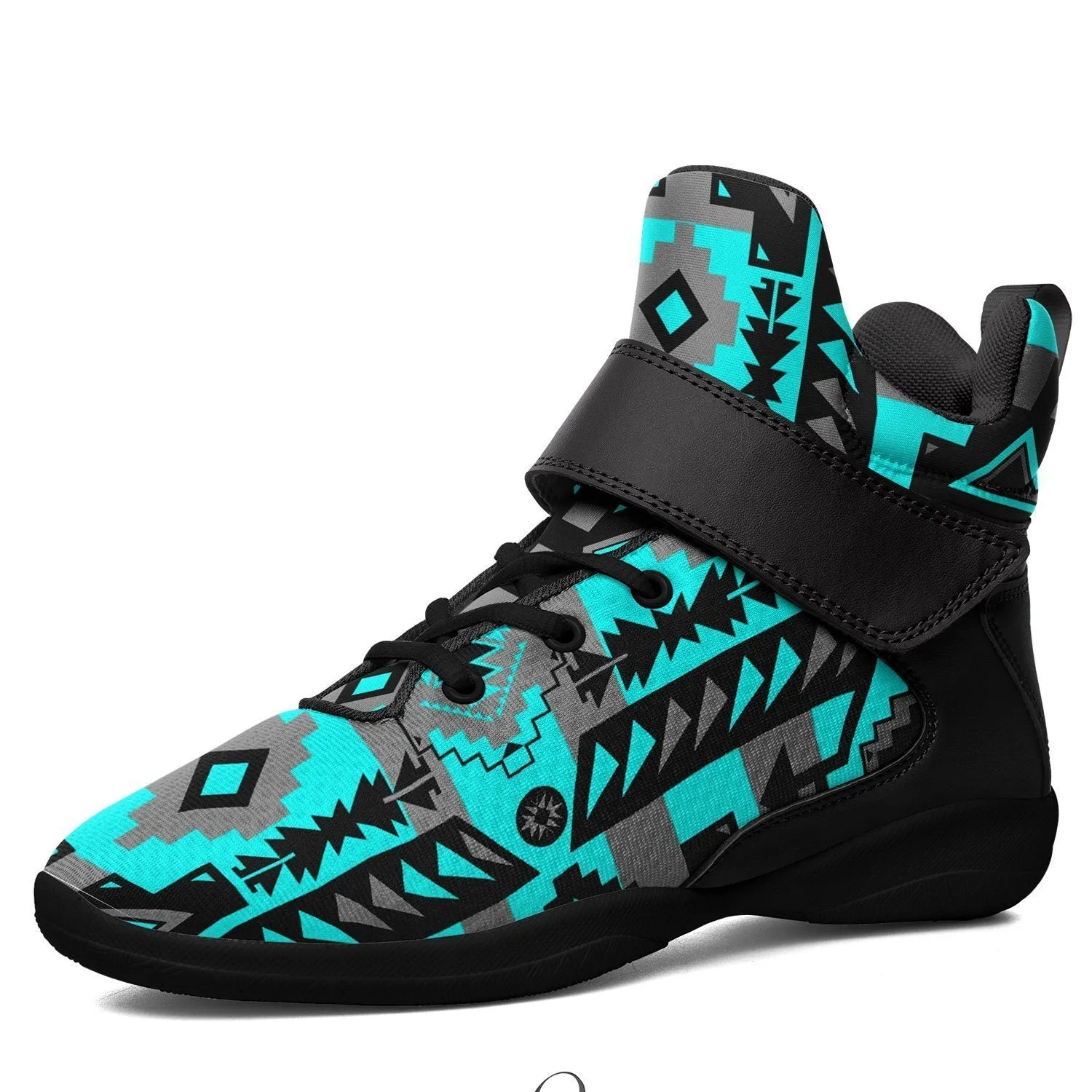 Chiefs Mountain Sky Ipottaa Basketball / Sport High Top Shoes - Black Sole