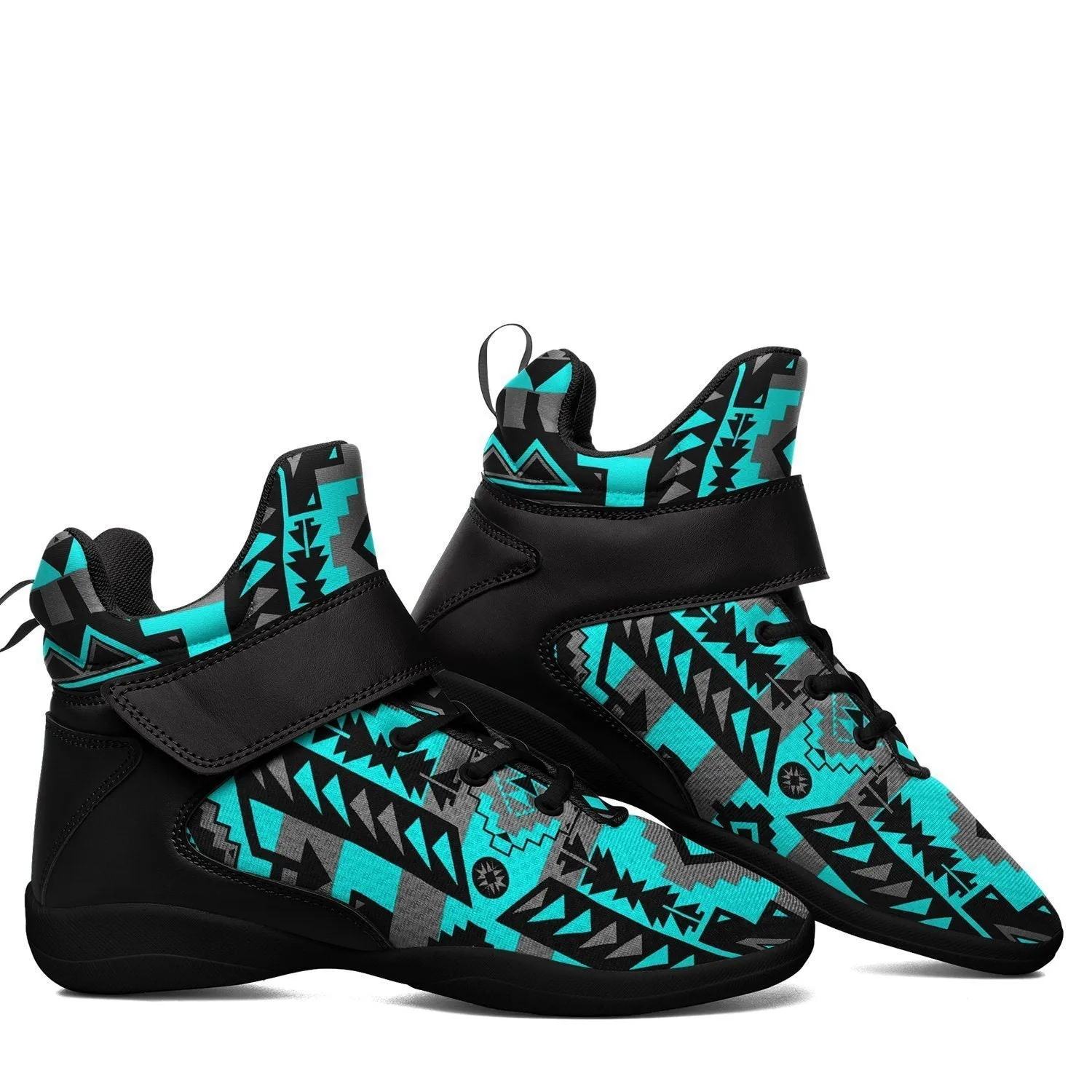 Chiefs Mountain Sky Ipottaa Basketball / Sport High Top Shoes - Black Sole