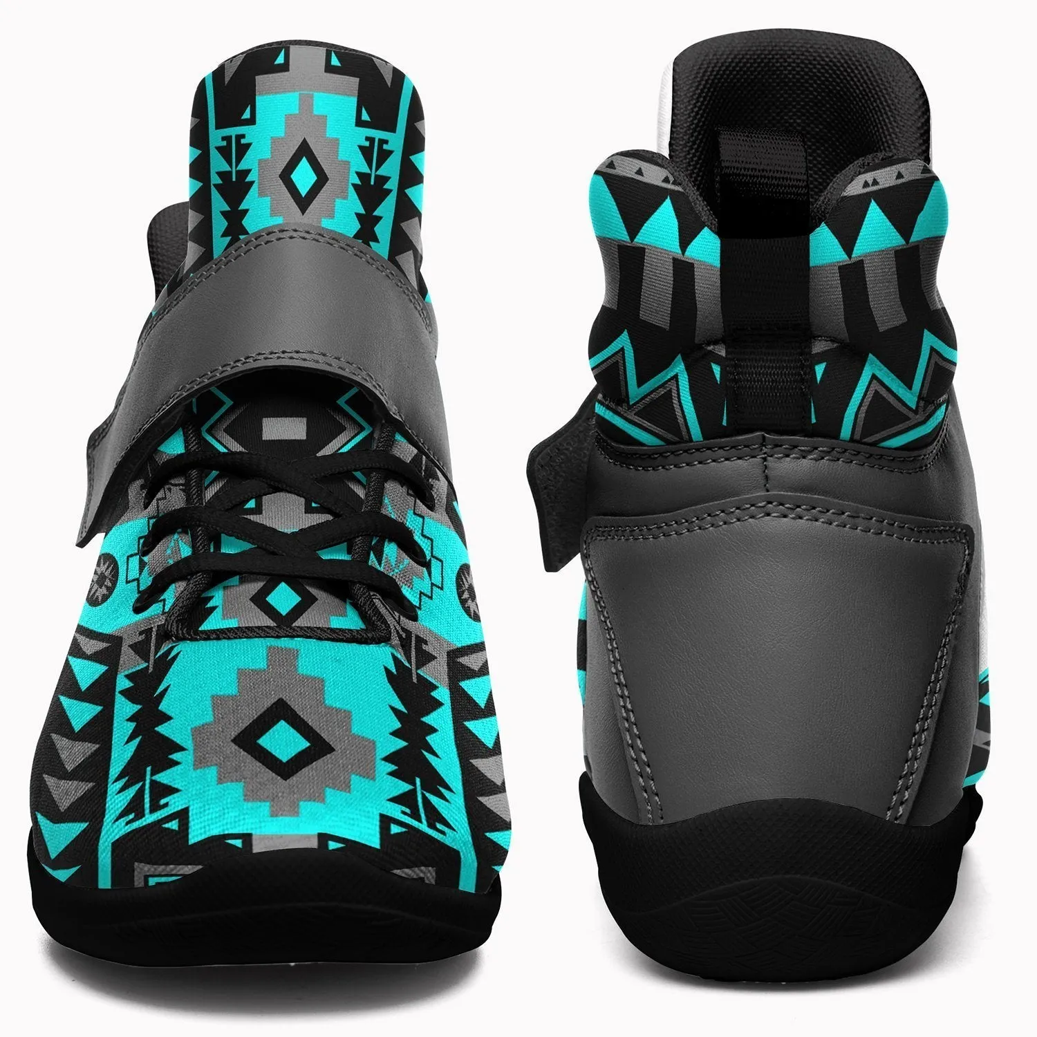 Chiefs Mountain Sky Ipottaa Basketball / Sport High Top Shoes - Black Sole