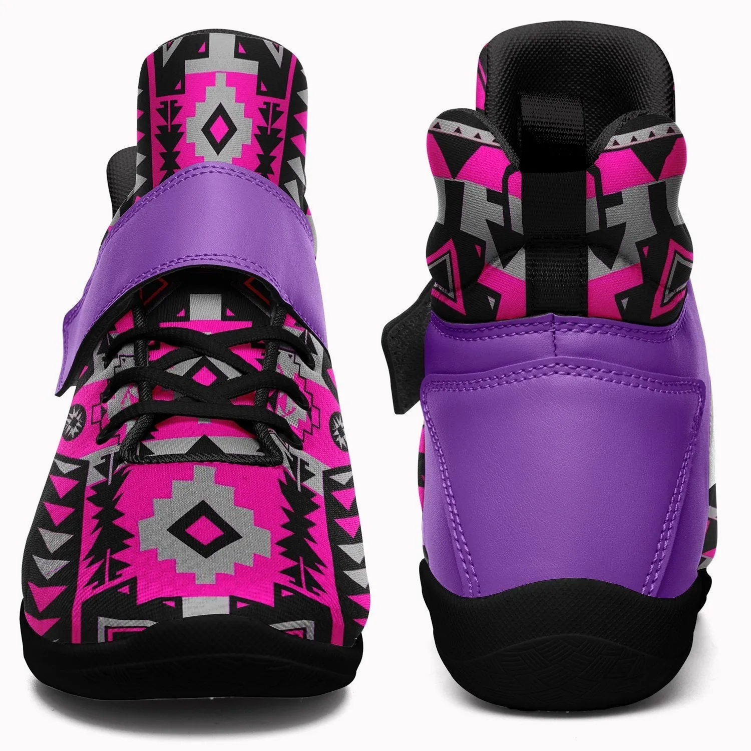 Chiefs Mountain Sunset Ipottaa Basketball / Sport High Top Shoes