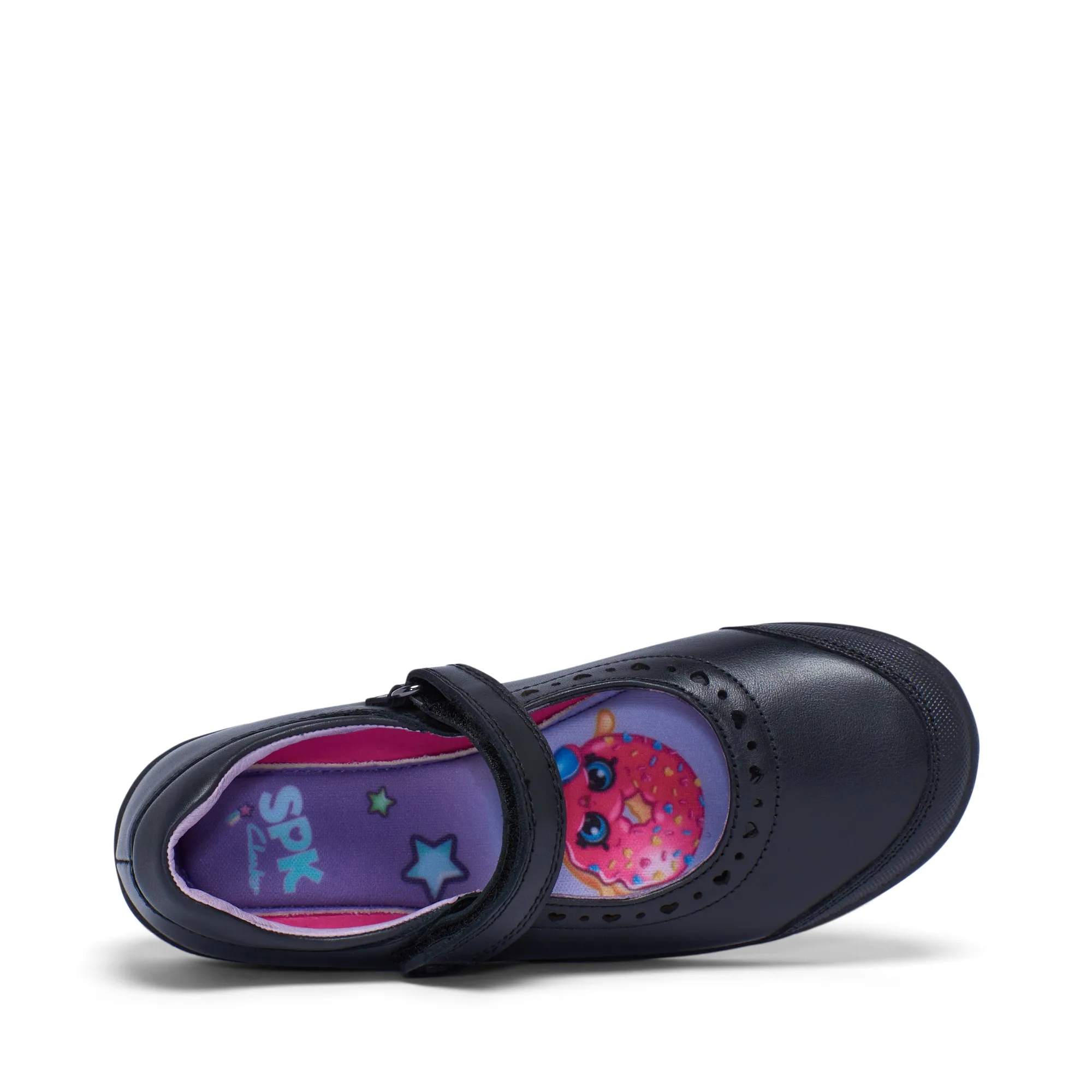 CLARKS BONNIE (SHOPKINS) E WIDTH - BLACK