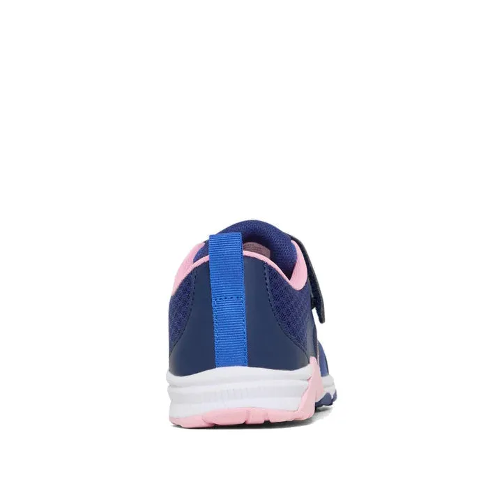 Clarks North Girls Trainer Navy Pink  UK Child 13 - UK youth 6