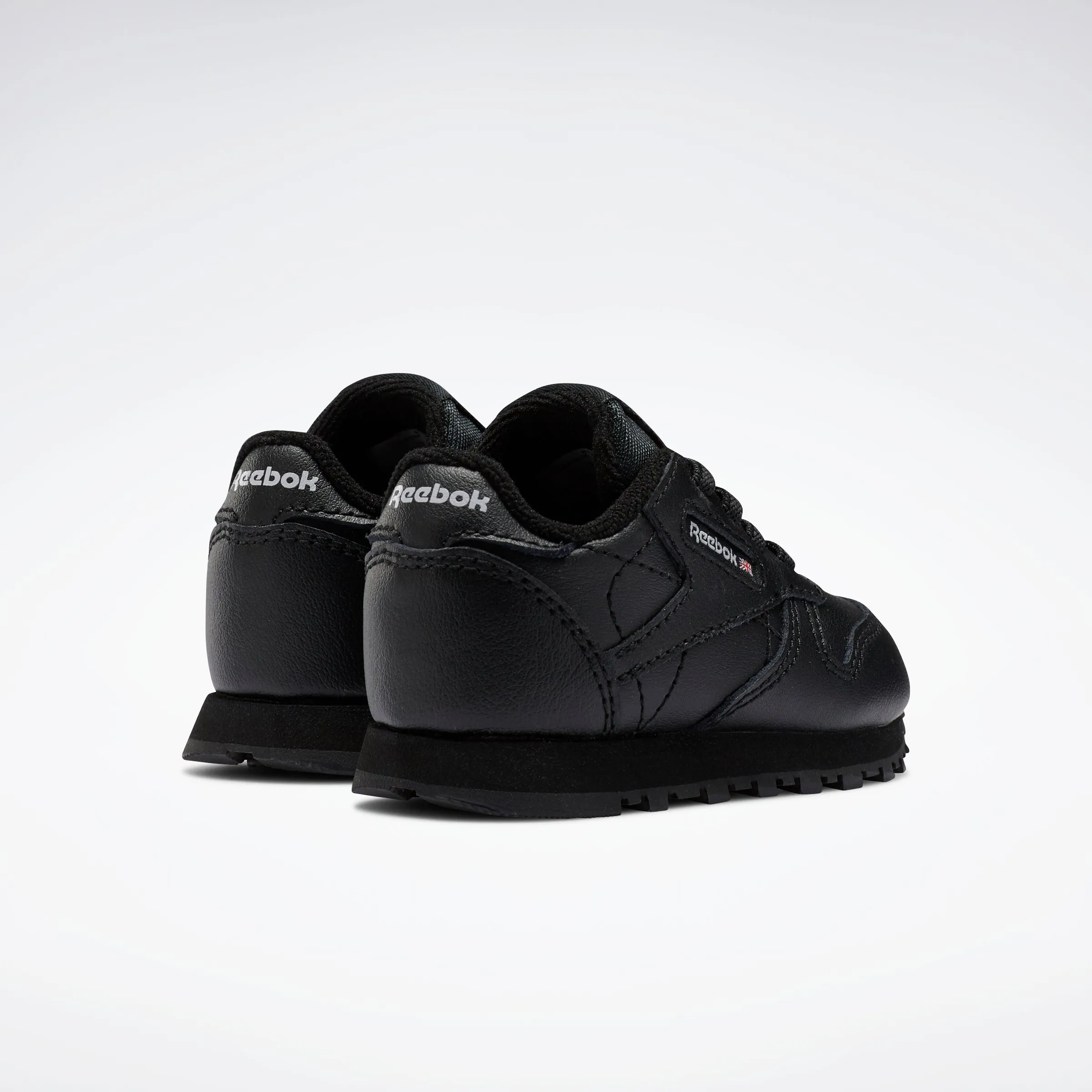 Classic Leather Shoes - Toddler Black/Black/Black