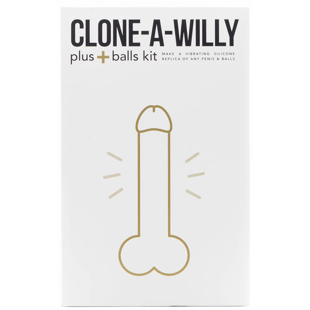 Clone-A-Willy & Balls Vibe Kit in Light Skin Tone