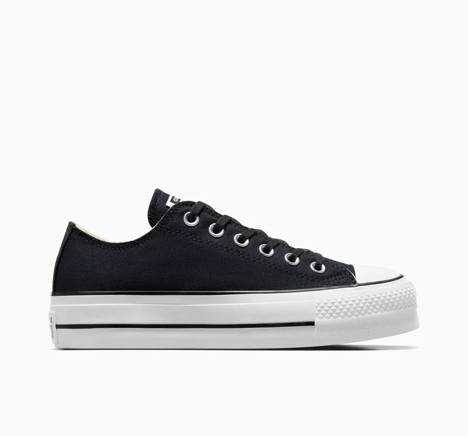 Converse scarpa sneakers da donna Ctas Platform Layer OX 560250C nero