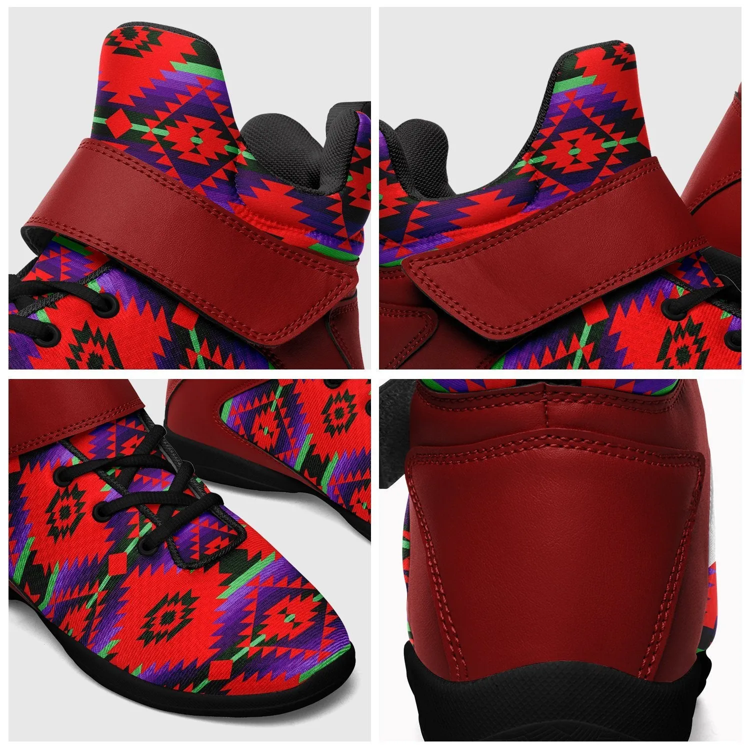 Cree Confederacy Chicken Dance Ipottaa Basketball / Sport High Top Shoes