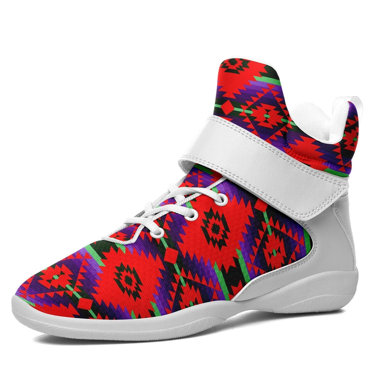 Cree Confederacy Chicken Dance Ipottaa Basketball / Sport High Top Shoes