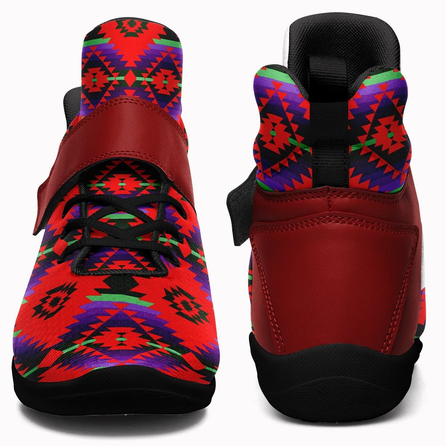 Cree Confederacy Chicken Dance Ipottaa Basketball / Sport High Top Shoes