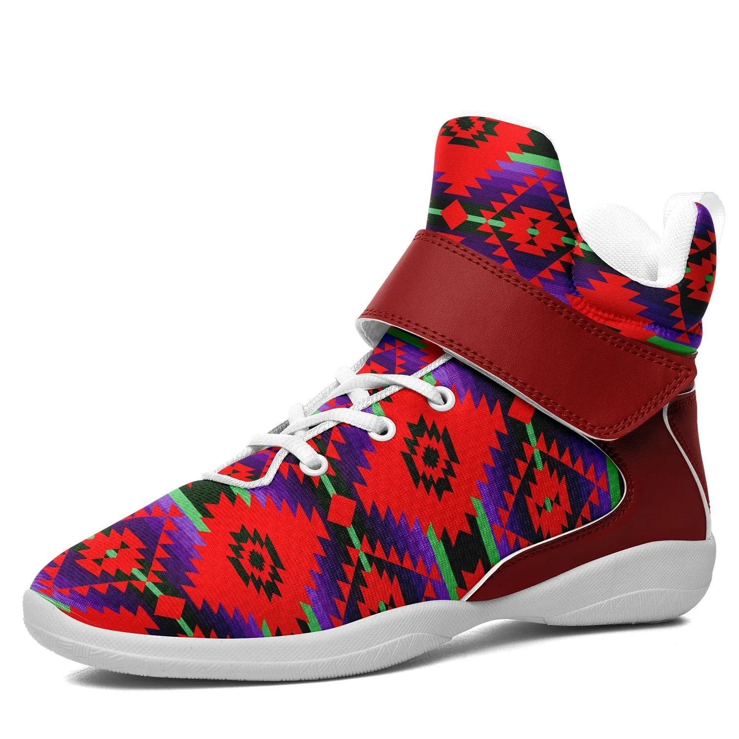 Cree Confederacy Chicken Dance Ipottaa Basketball / Sport High Top Shoes