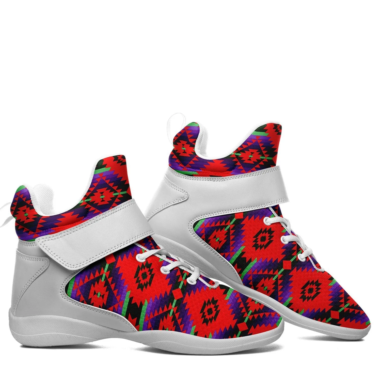 Cree Confederacy Chicken Dance Ipottaa Basketball / Sport High Top Shoes