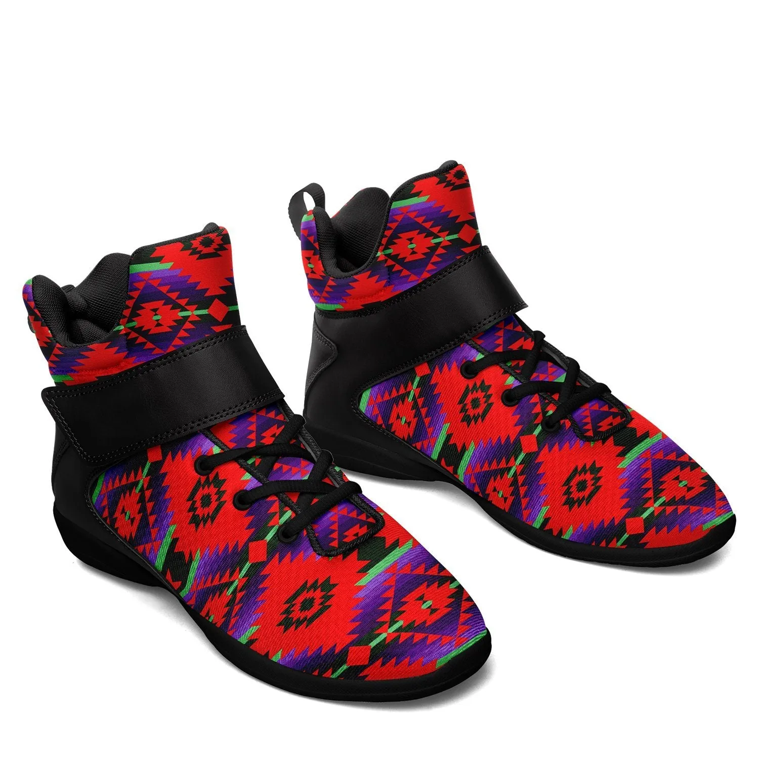 Cree Confederacy Chicken Dance Ipottaa Basketball / Sport High Top Shoes