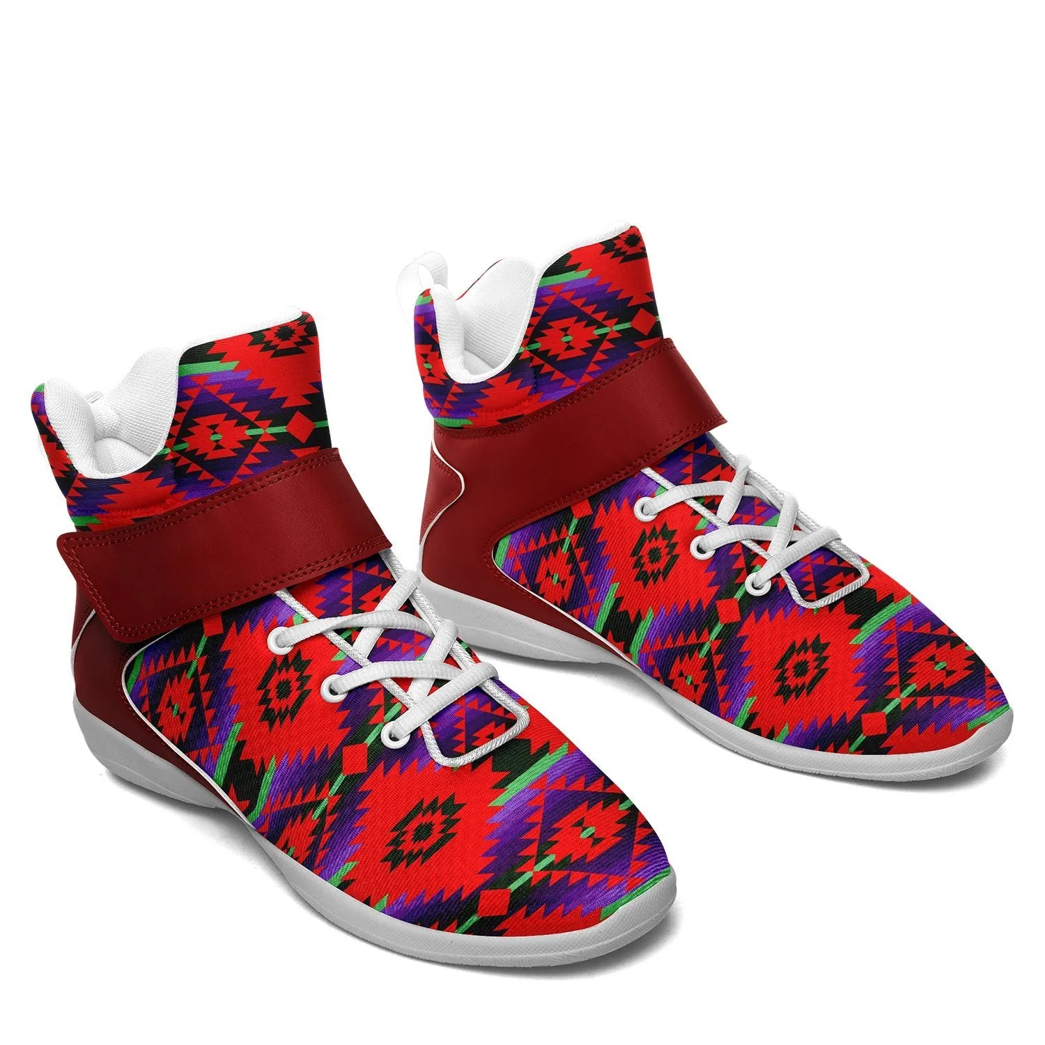 Cree Confederacy Chicken Dance Ipottaa Basketball / Sport High Top Shoes