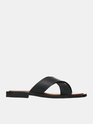 Cross Sandals (WBM40511C-17030-999-BLACK)