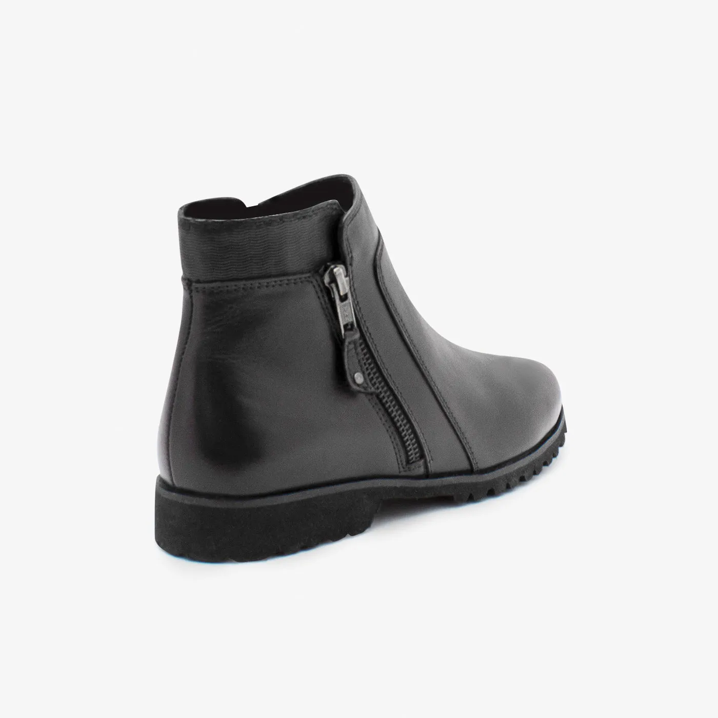 Dapper Leather Boots for Women