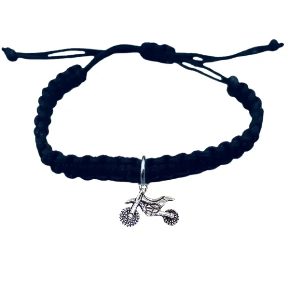 Dirt Bike Rope Bracelet