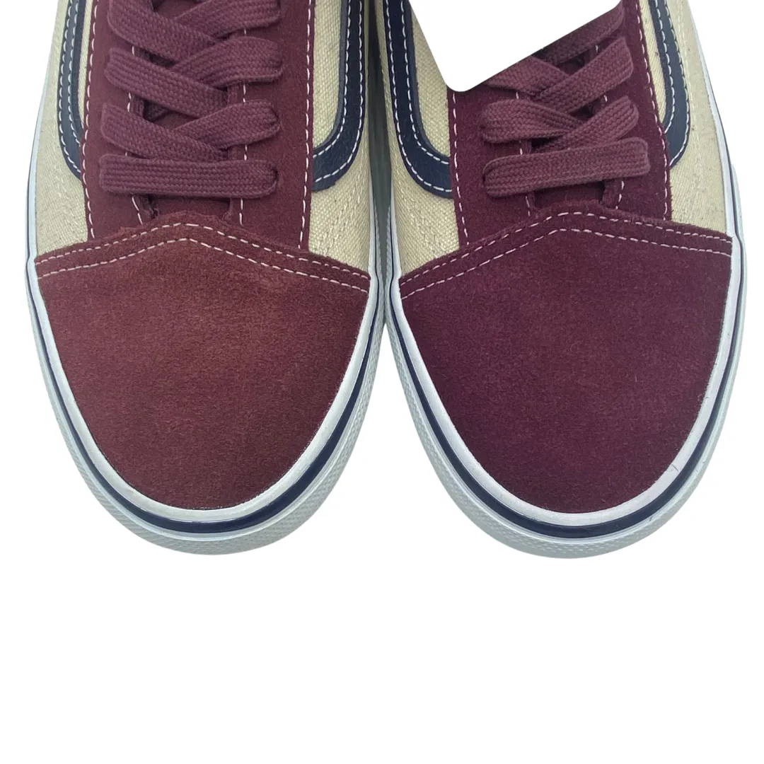 DISCOLORED Vans Old Skool Mauve / Port Skate Shoes NO BOX