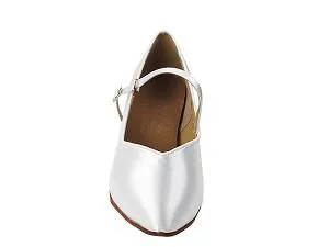 DS Women's Satin Customized Heel Pumps Ballroom Dance Shoes/Character Shoes