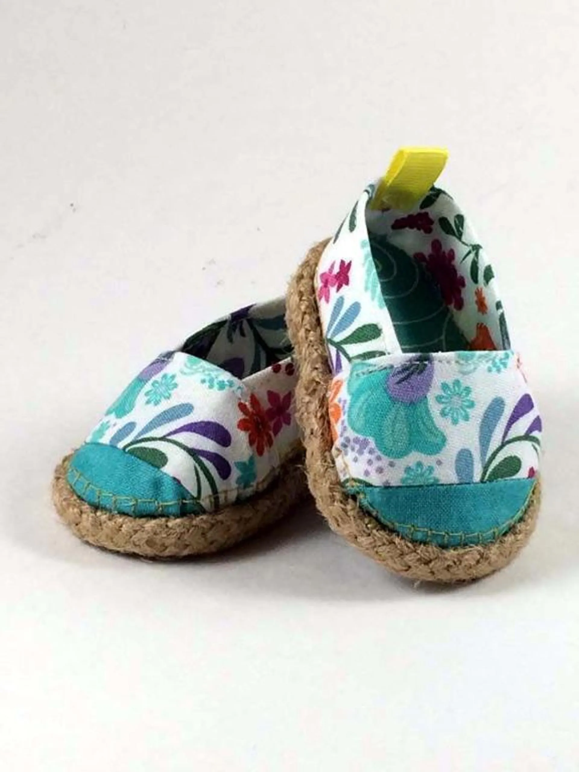 Espadrille Shoes Sewing Pattern for 18" Dolls