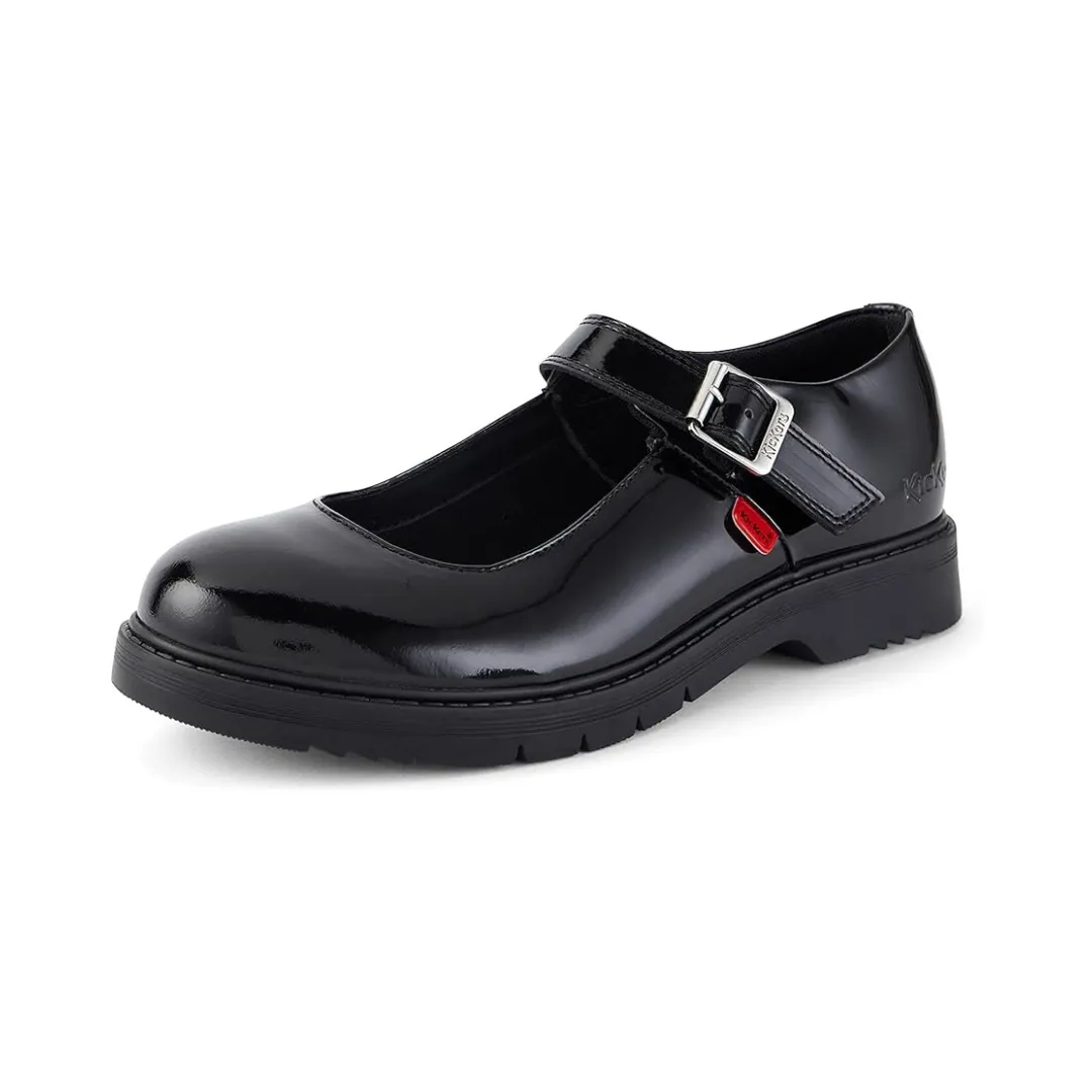 FINLEY Girls Shoes Patent Black