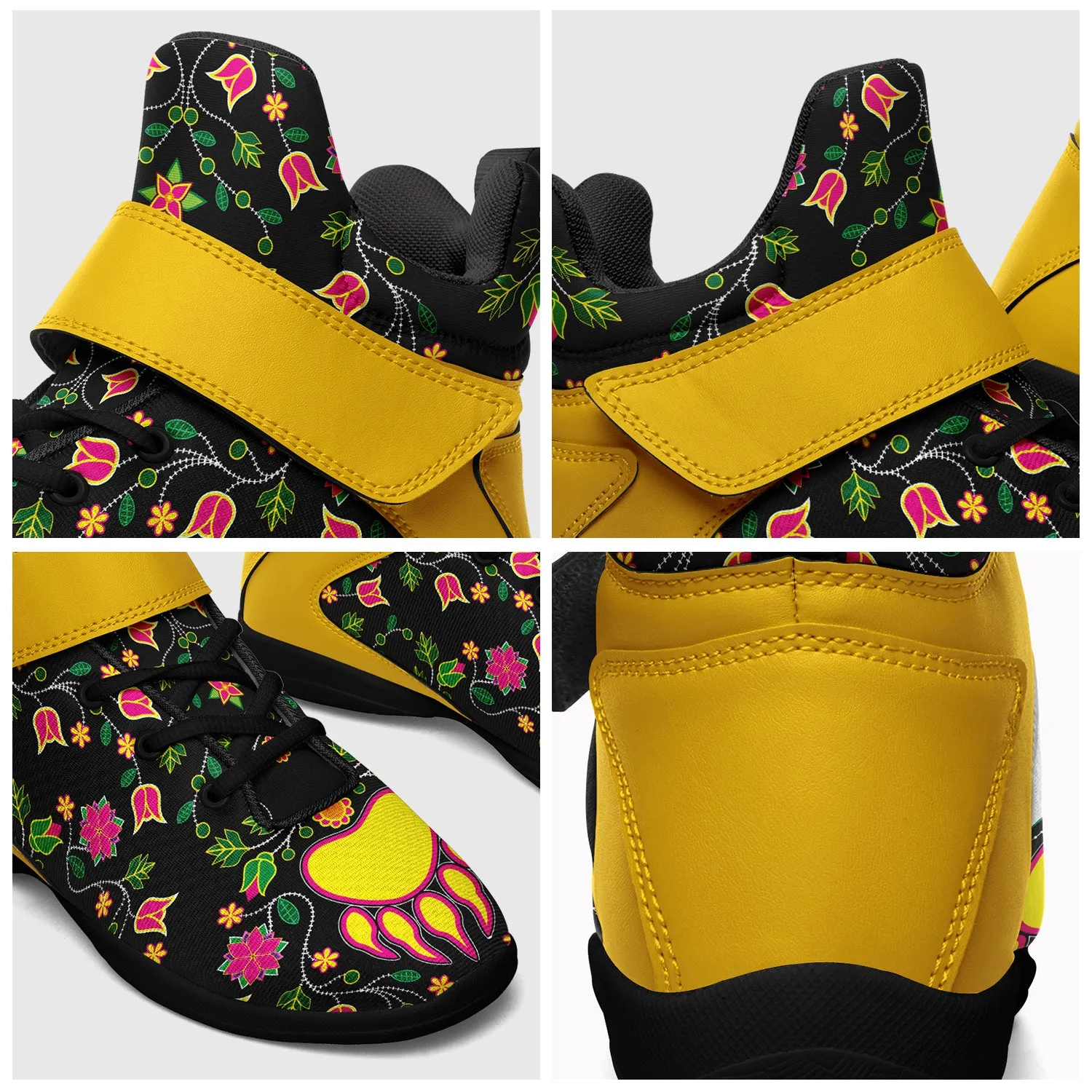 Floral Bearpaw Kid's Ipottaa Basketball / Sport High Top Shoes