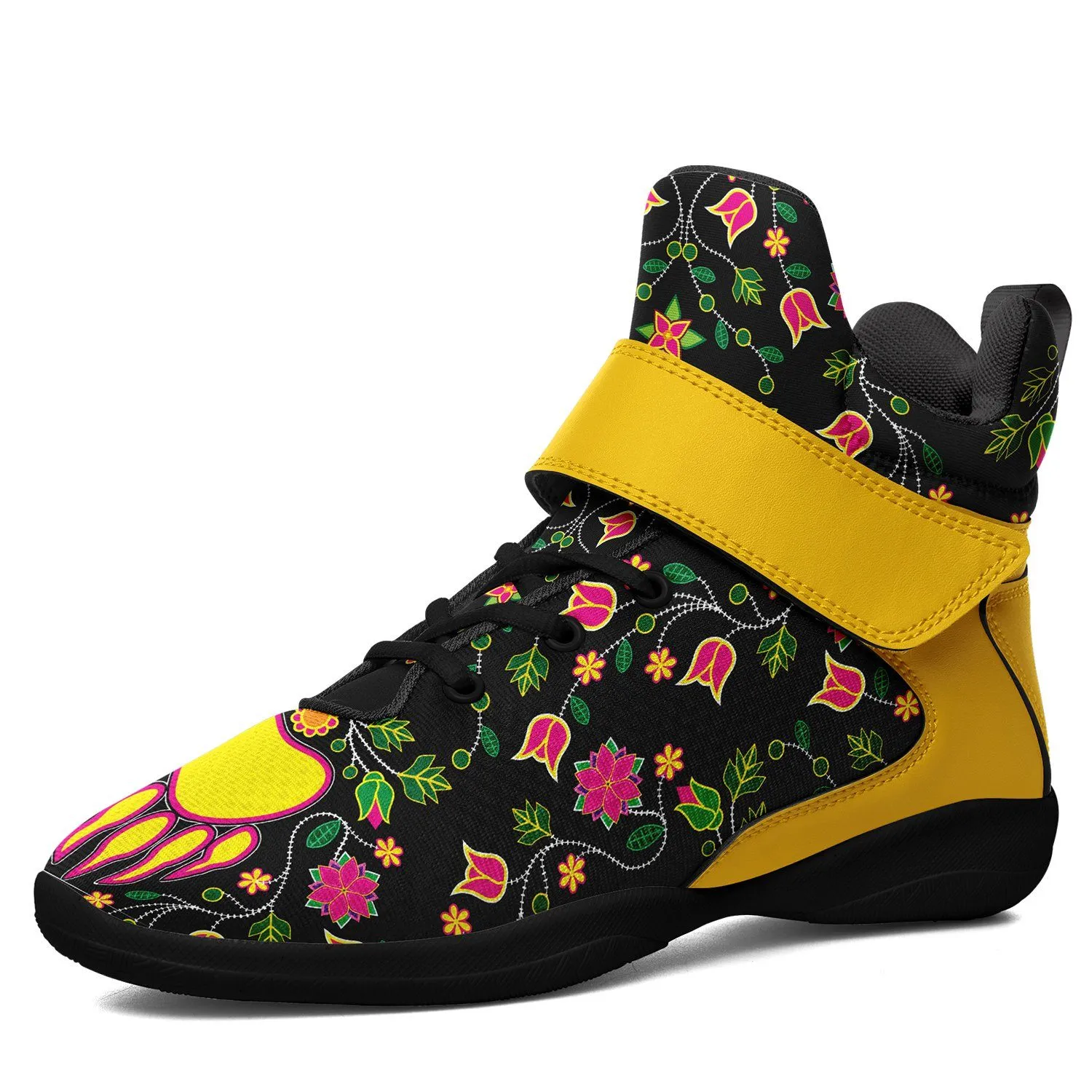 Floral Bearpaw Kid's Ipottaa Basketball / Sport High Top Shoes