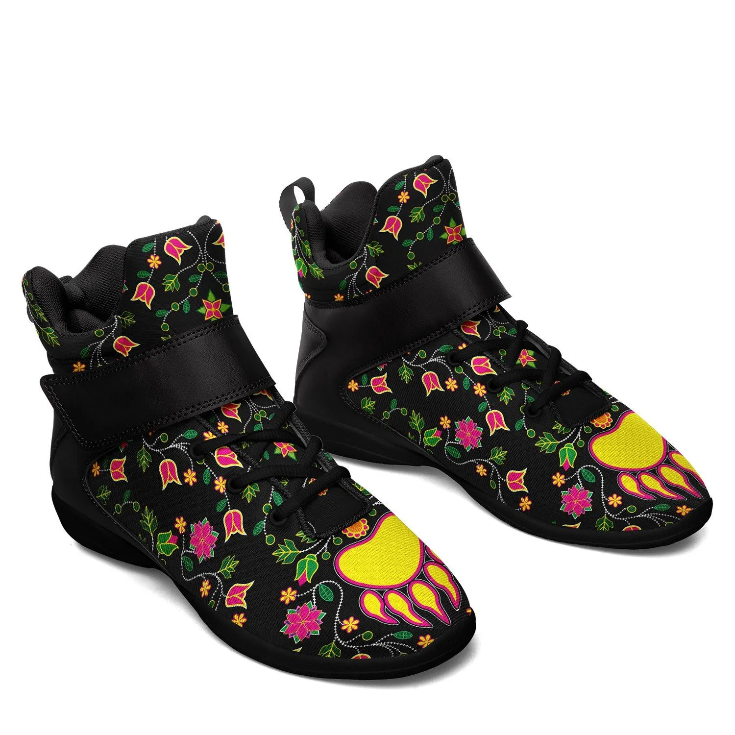 Floral Bearpaw Kid's Ipottaa Basketball / Sport High Top Shoes