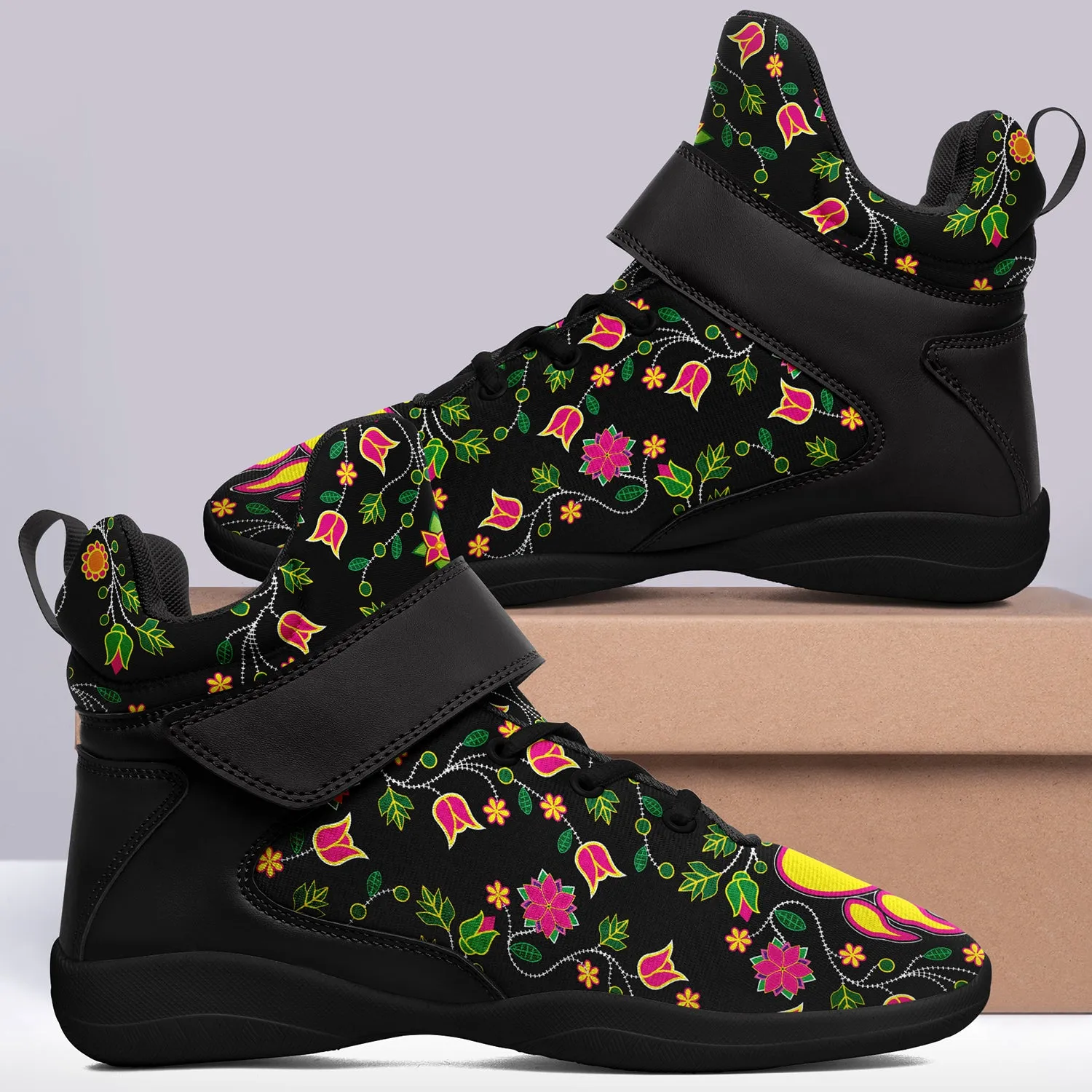 Floral Bearpaw Kid's Ipottaa Basketball / Sport High Top Shoes