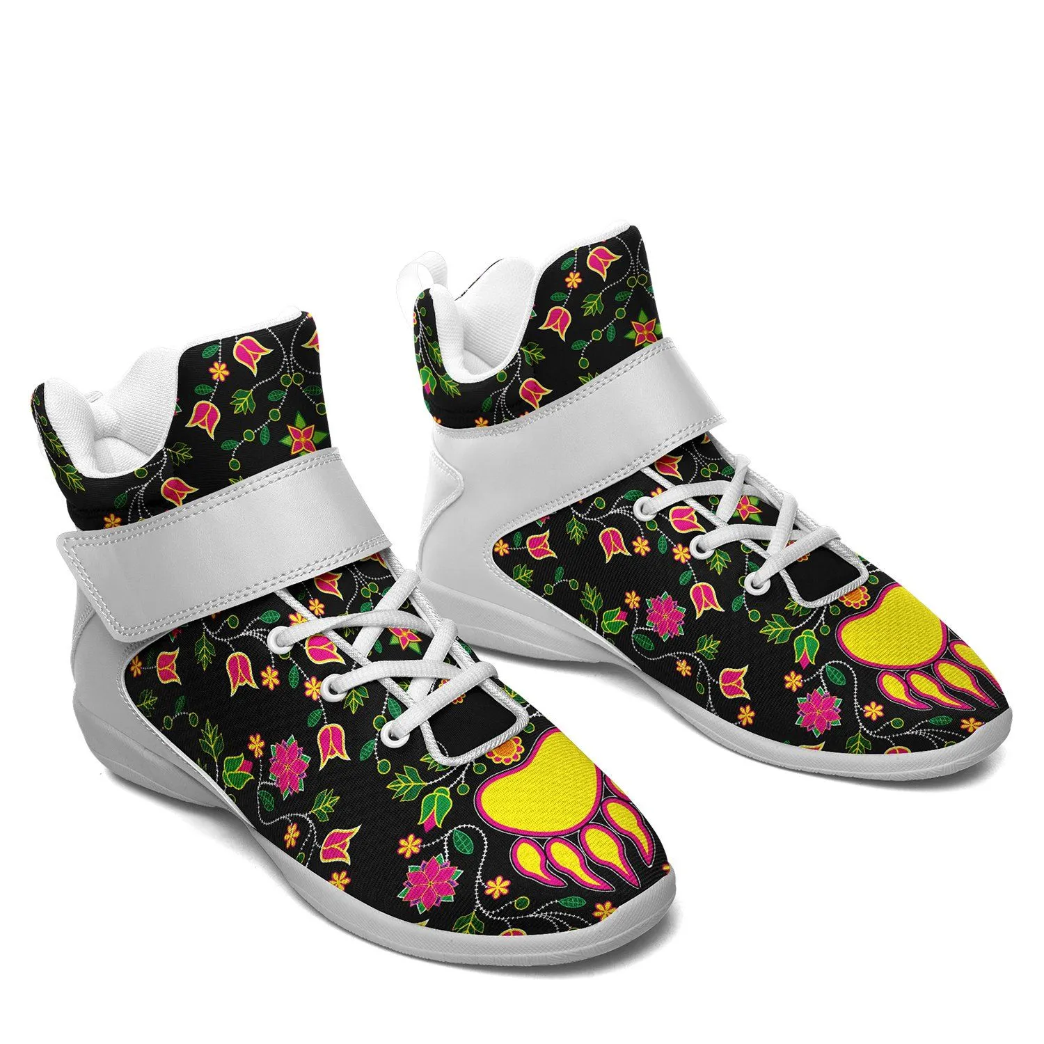 Floral Bearpaw Kid's Ipottaa Basketball / Sport High Top Shoes