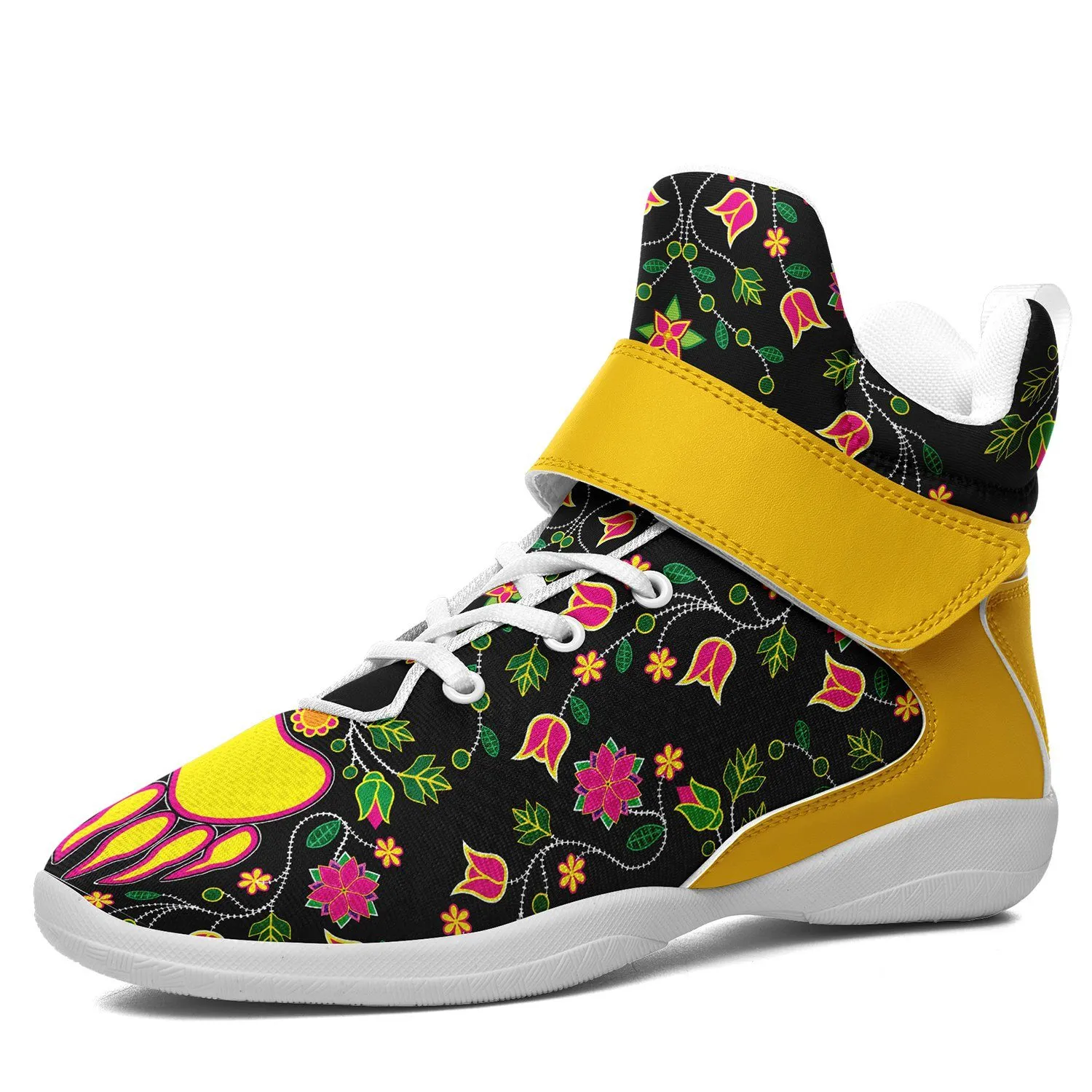 Floral Bearpaw Kid's Ipottaa Basketball / Sport High Top Shoes