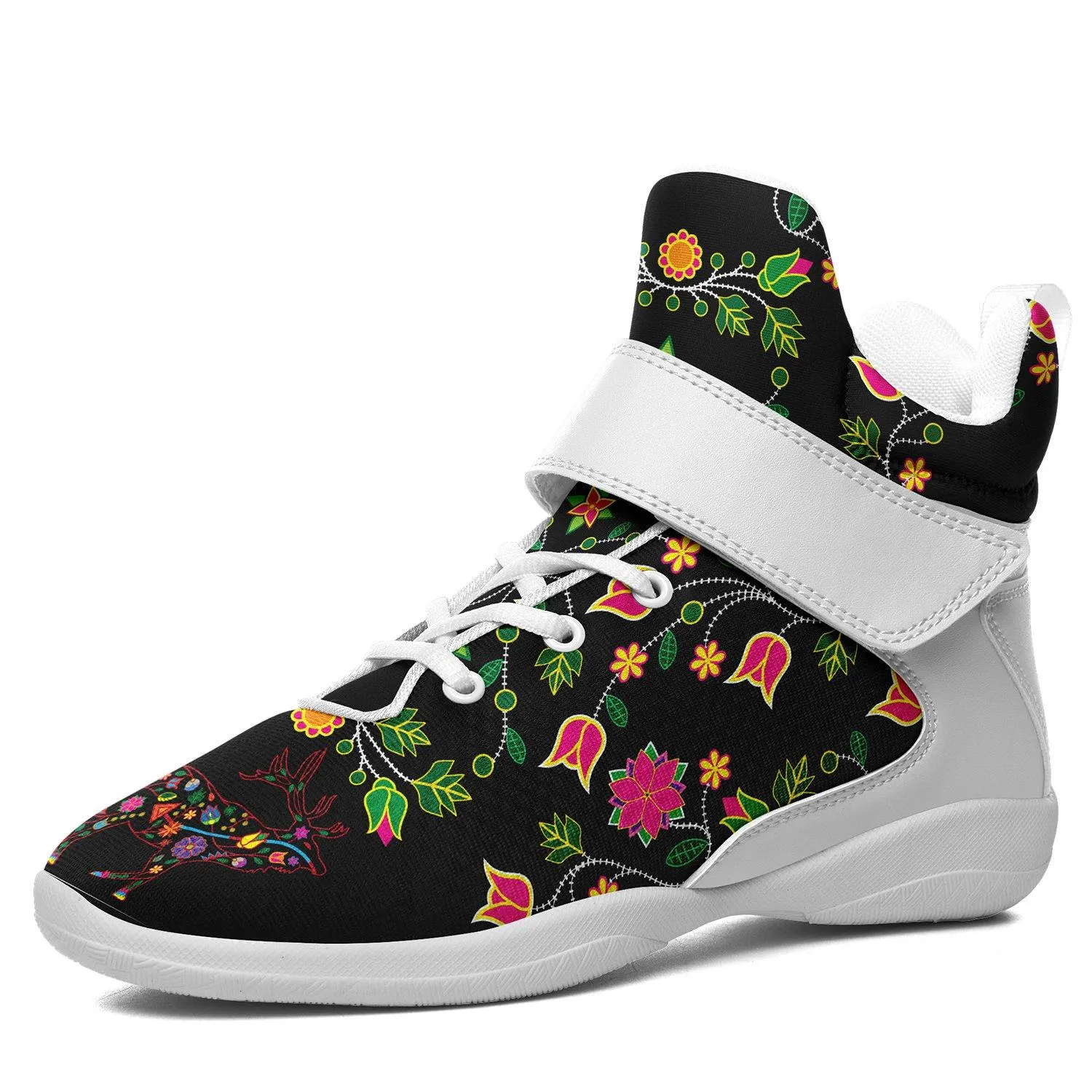 Floral Elk Ipottaa Basketball / Sport High Top Shoes