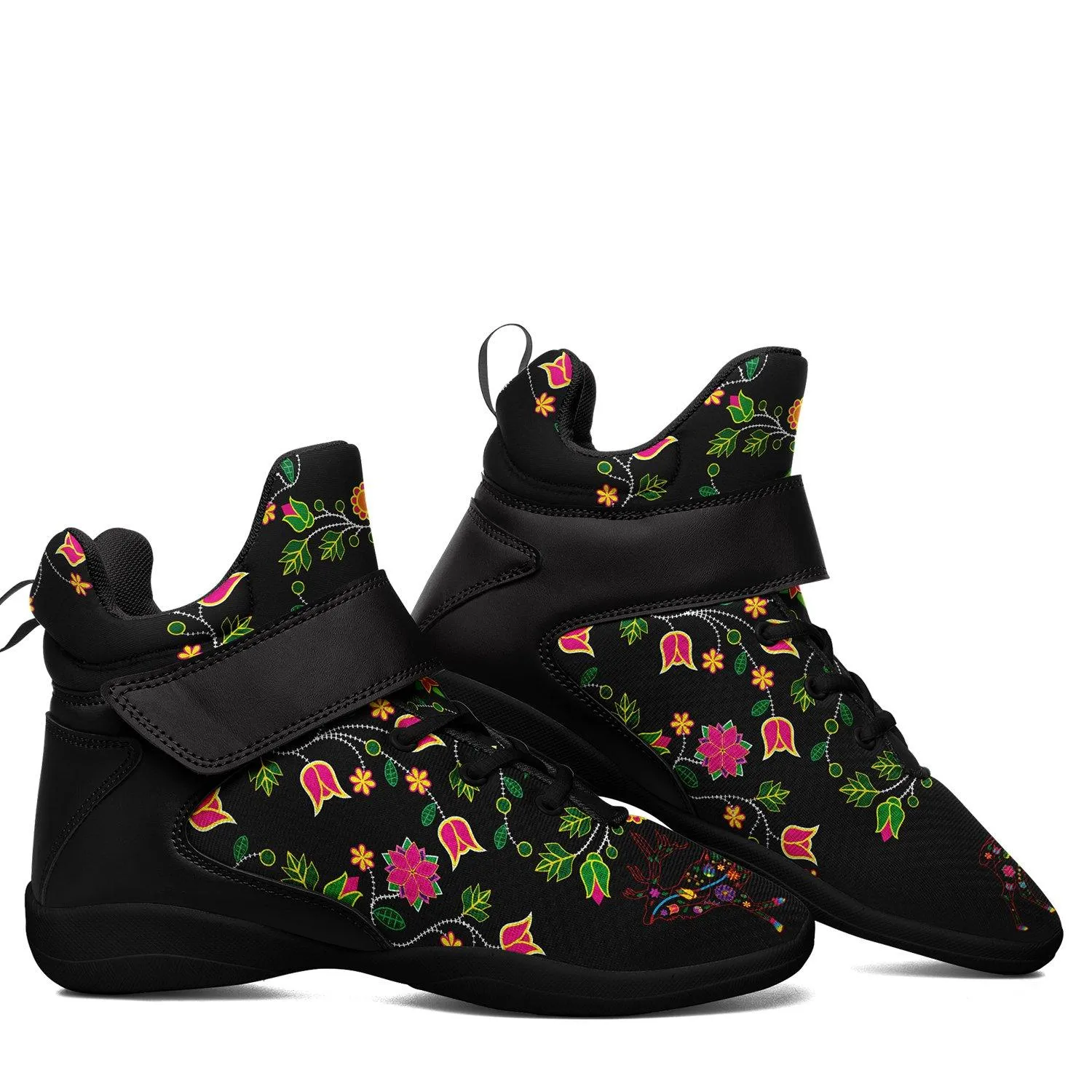 Floral Elk Ipottaa Basketball / Sport High Top Shoes