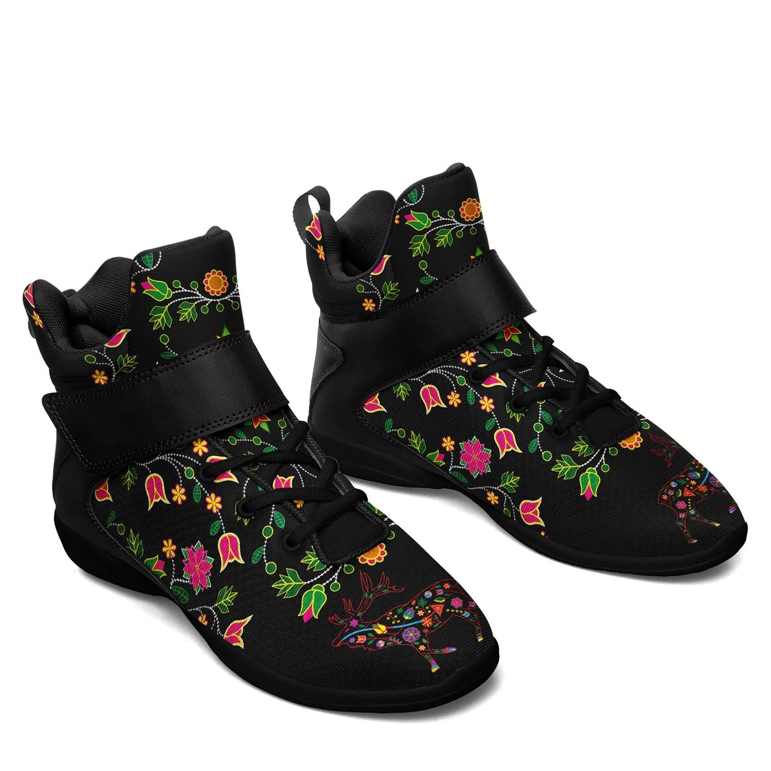 Floral Elk Ipottaa Basketball / Sport High Top Shoes