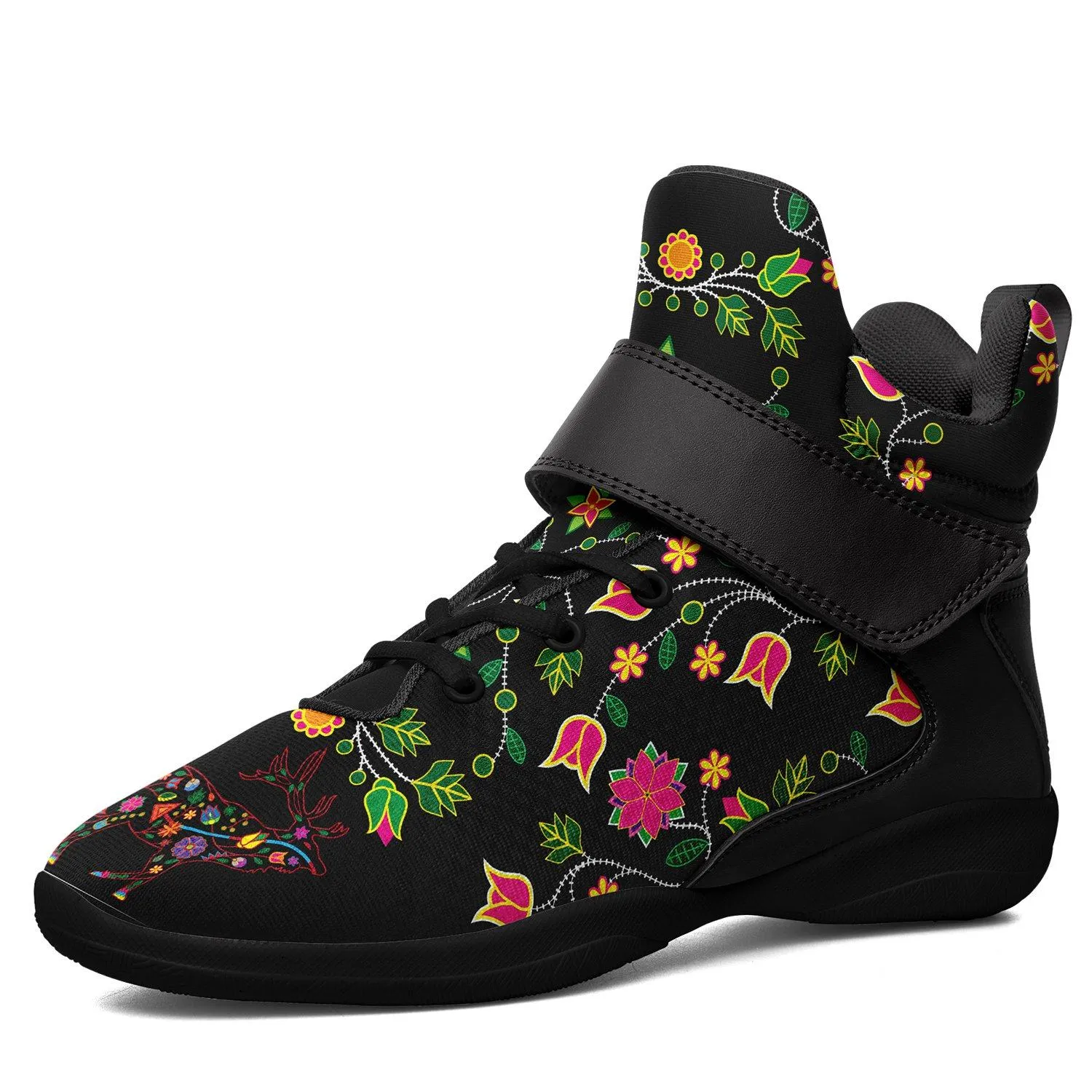 Floral Elk Ipottaa Basketball / Sport High Top Shoes