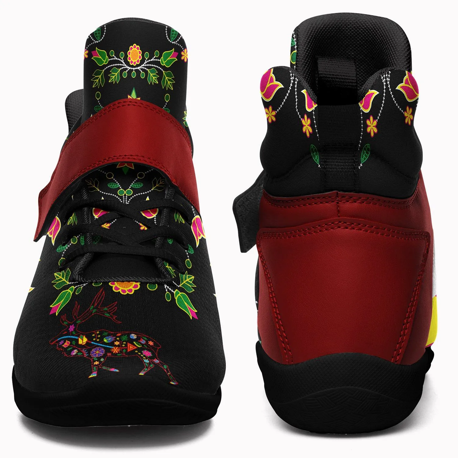 Floral Elk Ipottaa Basketball / Sport High Top Shoes