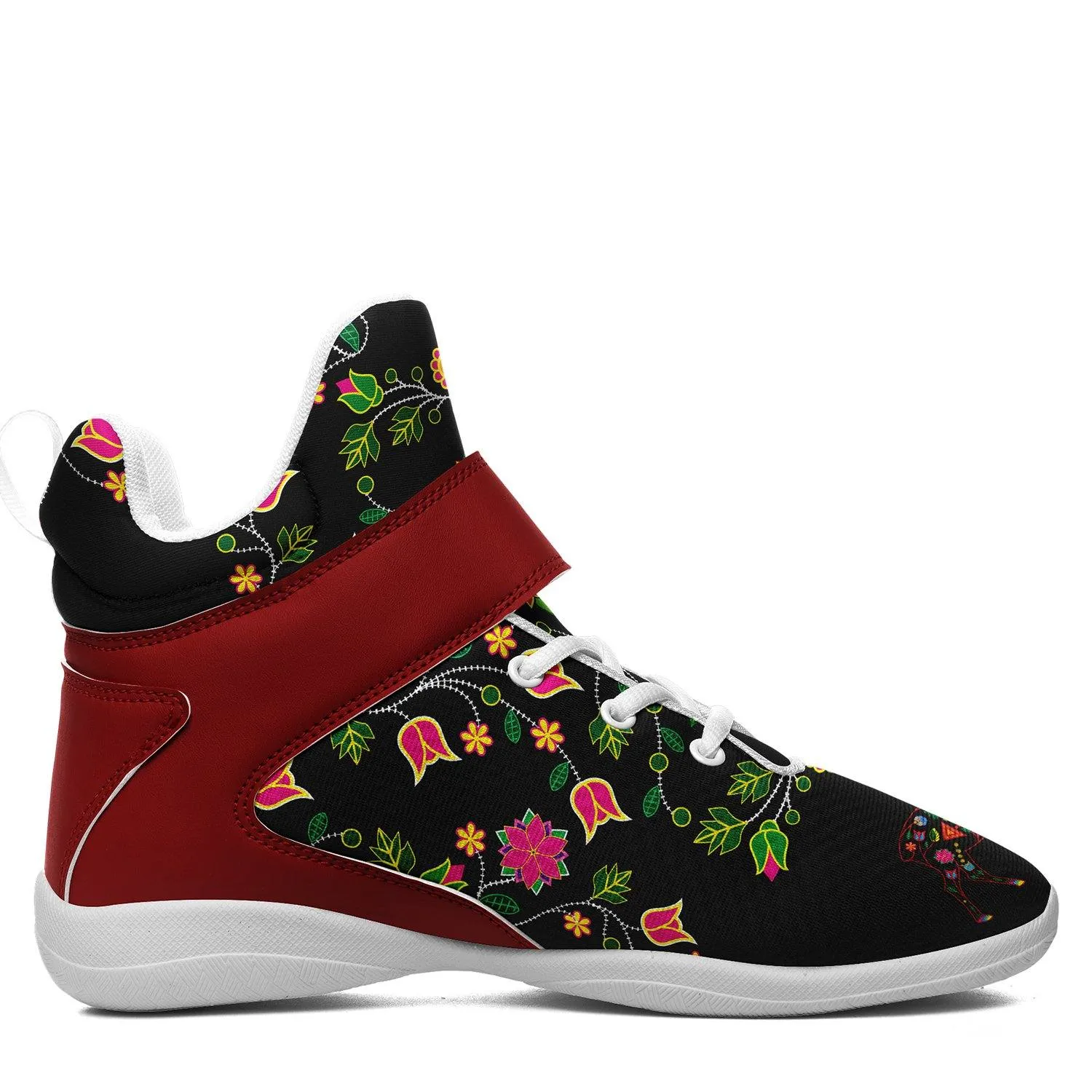 Floral Elk Ipottaa Basketball / Sport High Top Shoes