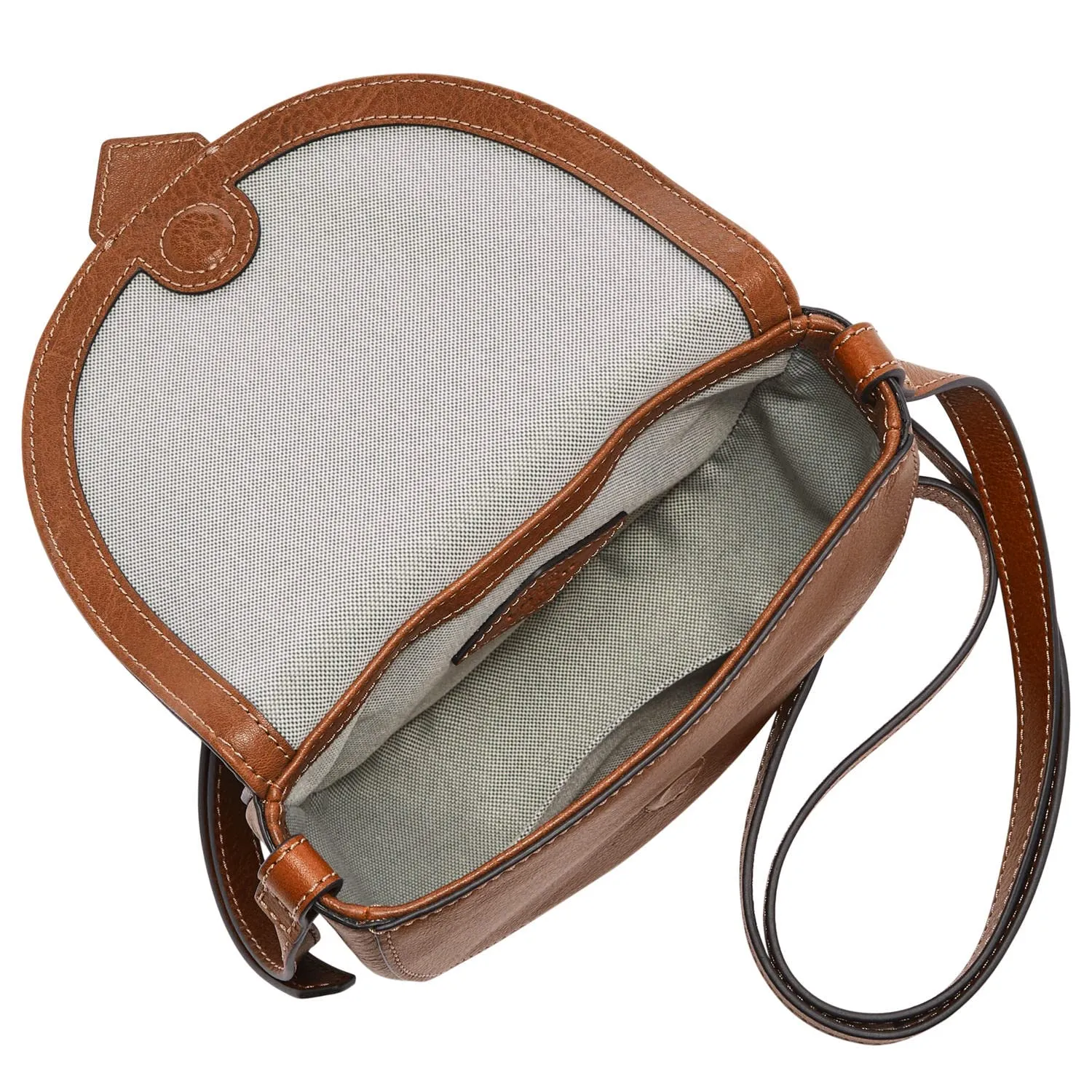 Fossil Harwell Brown Crossbody Bag ZB1853200