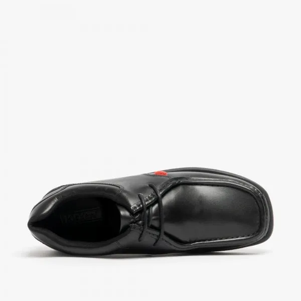 FRAGMA LACE 2 Eyelet Boys Shoes Black