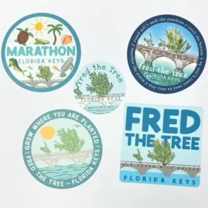 Fred the Tree Stickers for Scholarships!