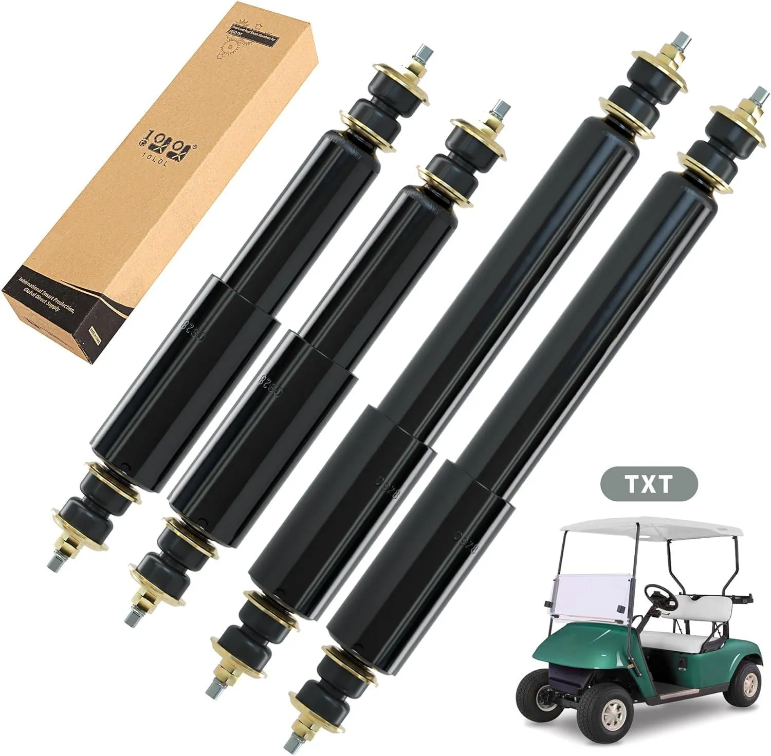 Golf Cart Suspension Air Shocks for EZGO TXT Front/Rear - 10L0L