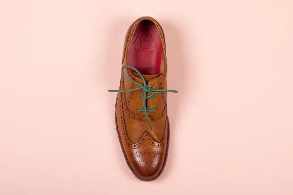 Green Mavericks George Shoe Laces