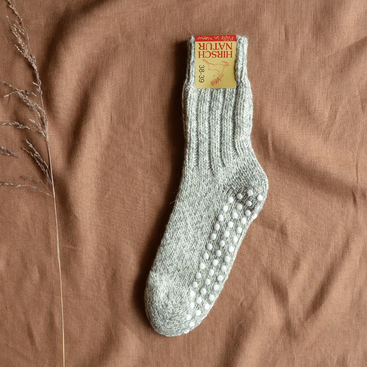 Grippy Chunky Norwegian Wool Socks - Organic Merino (Adults 36-43) *Returning 2025